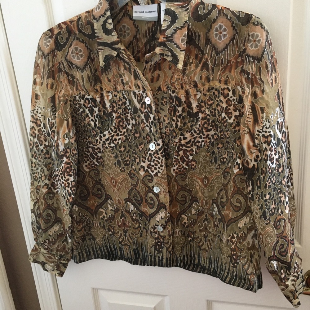 FINAL MARKDOWN Ladies Alfred dunner blouse 10p